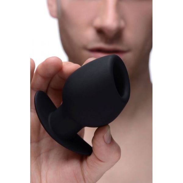 Ass Goblet Silicone Hollow Anal Plug - Small Master Series 14455