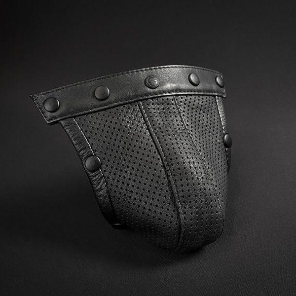 Perforated leather pouch Mr-S-Leather 26216