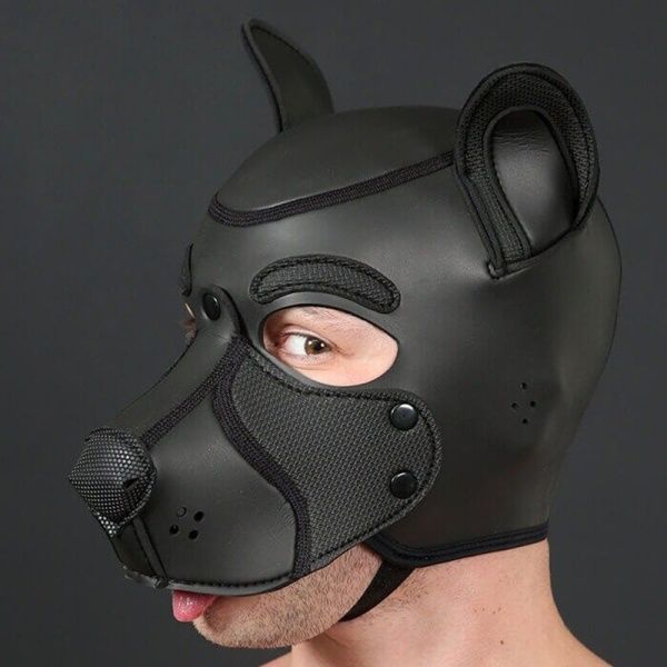 NEO FRISKY Puppy Hood Black Mr-S-Leather 32387