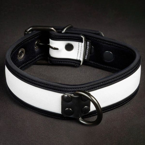 Neo Bold Puppy Collar White Mr-S-Leather 35953