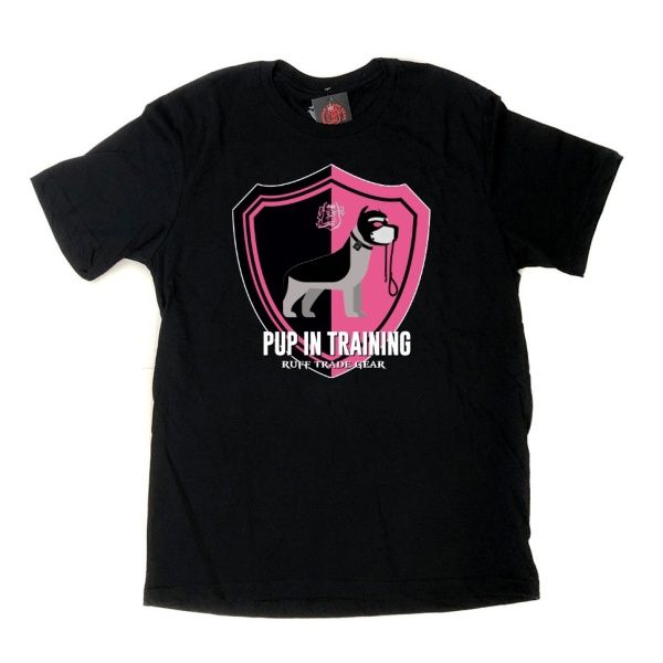 Pup In Training Pink T-Shirt ROUGH TRADE GEAR 37995