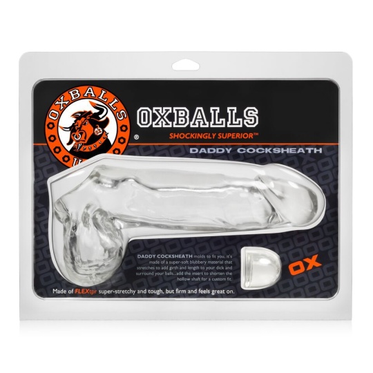 Daddy adjustable cocksheath w/balls OXBALLS 6201