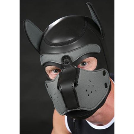 Neo Puppy Hood gris Mr-S-Leather 7526