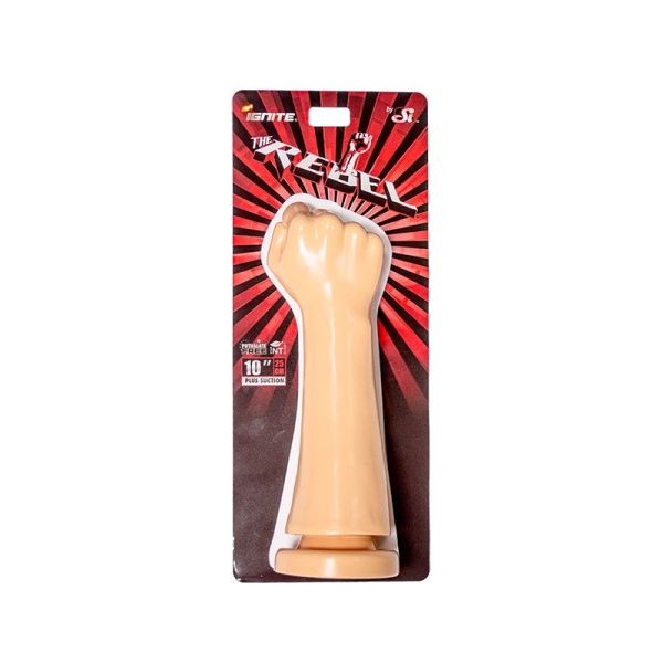 Analplug Arm 25cm The Rebel mit suction cup Black Si Novelties 8725